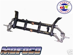 Vw Adjustable Ball Joint Disc Brake Front Axle Beam Complete Fits 1966 And Newer Bug Ghia
